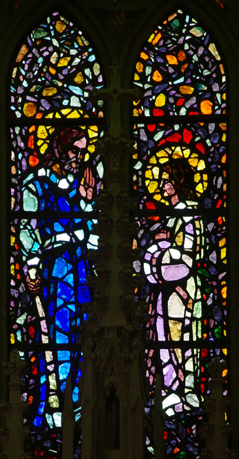 Jésus et Joseph (Epinal) (Gabriel Loire) 